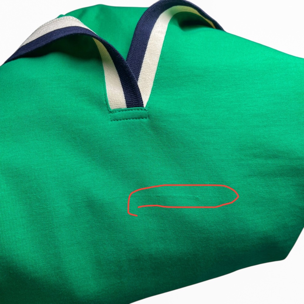 Tuckernuck NWT Dress Green Hutton Polo Shirt Mini Women's Sz S Preppy Coastal - Picture 12 of 12